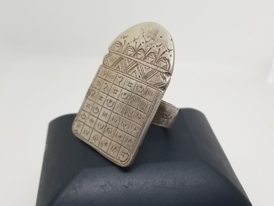 NADİR TİPTE OSMANLI DÖNEMİ GÜMÜŞ TILSIM MÜHÜR