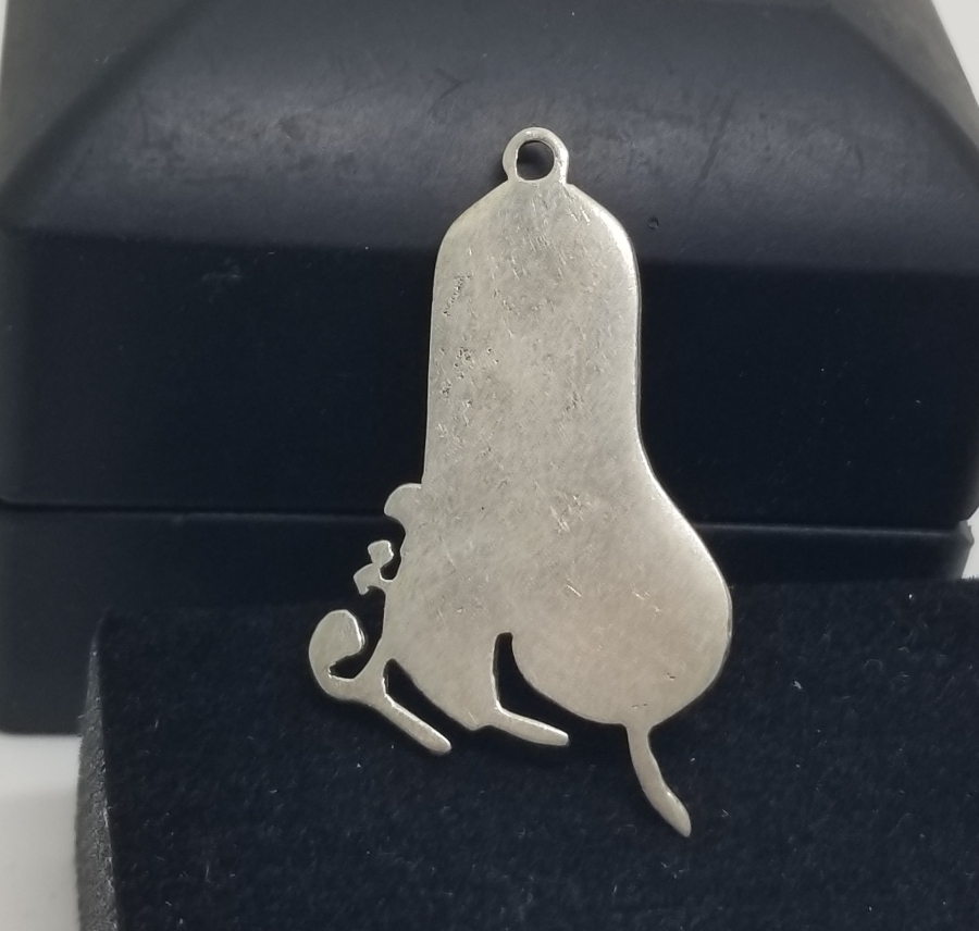 MEVLEVİ SİKKESİ FORMUNDA YAPILMIŞ ANTİKA KOLYE UCU