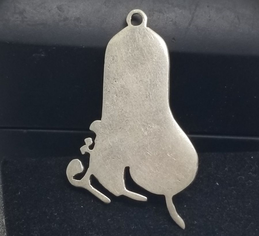 MEVLEVİ SİKKESİ FORMUNDA YAPILMIŞ ANTİKA KOLYE UCU