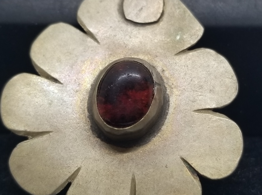 PAPATYA FORMLU ANTİKA TÜRKMEN KOLYE UCU