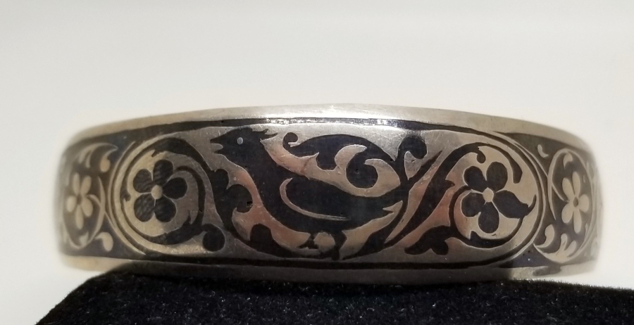 OSMANLI DÖNEMİ NADİR TİPTE SAVATLI GÜMÜŞ KULA BİLEZİK