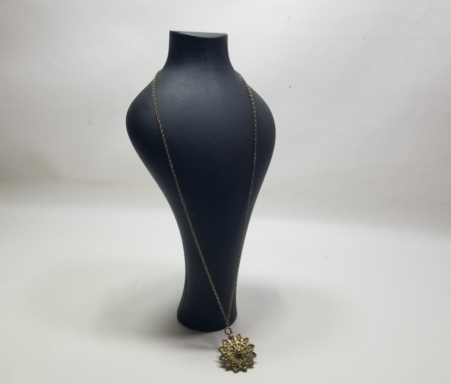 TESLİM TAŞI FORMUNDA YAPILMIŞ OSMANLI DÖNEMİ BEKTAŞİ KOLYE