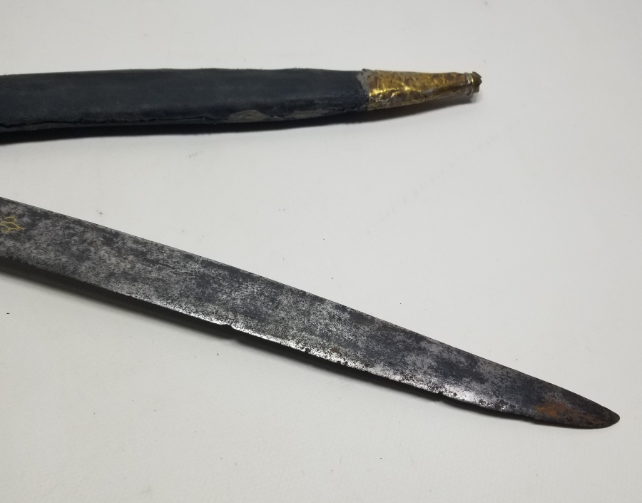 ALTIN ÇAKMA İŞÇİLİKLİ YENİÇERİ YATAĞAN KILICI