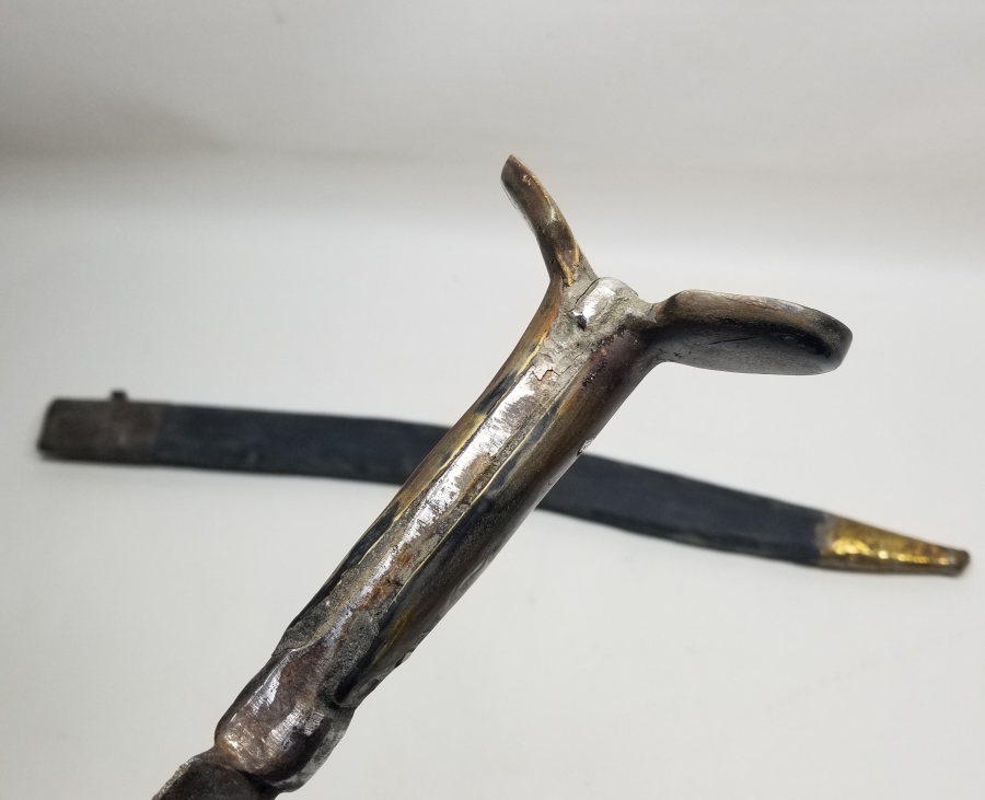 ALTIN ÇAKMA İŞÇİLİKLİ YENİÇERİ YATAĞAN KILICI