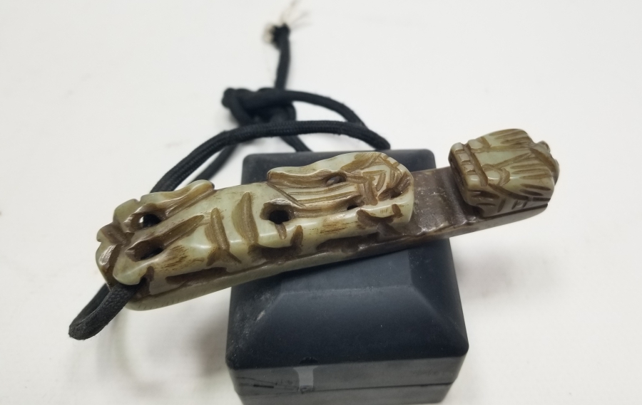 JADE TAŞINDAN YAPILMIŞ UZAKDOĞU OBJE