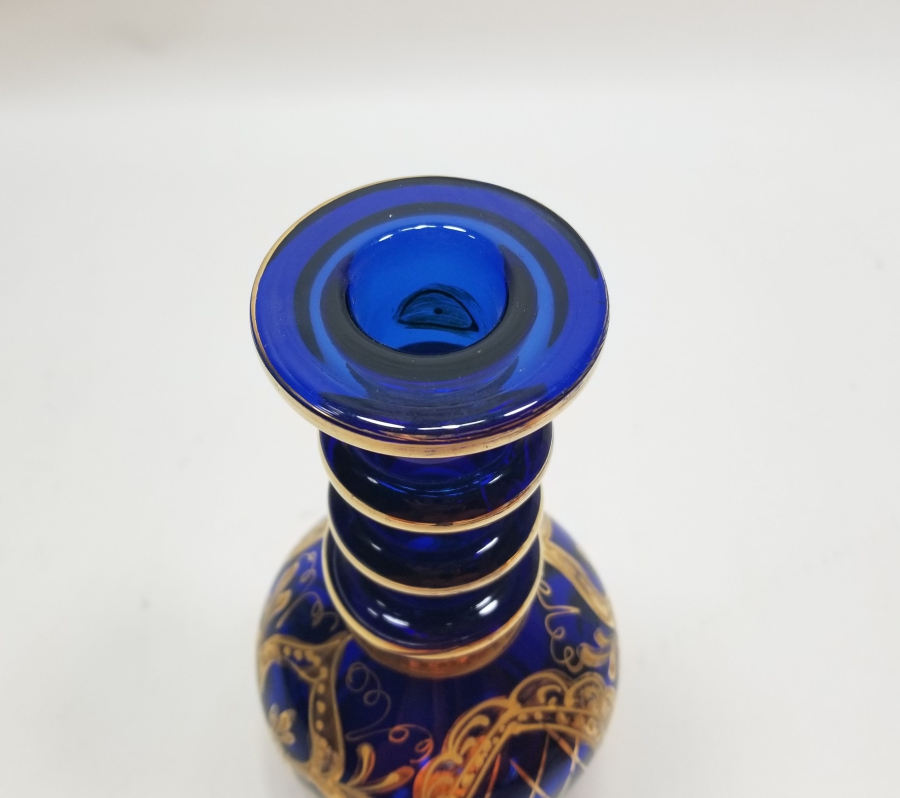 ÜZERİ EL BOYAMA VE MİNE İŞÇİLİKLİ NADİR TİPTE ANTİKA NARGİLE ALTI