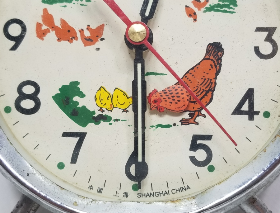 ANTİKA KURMALI NOSTALJİK TAVUKLU SAAT