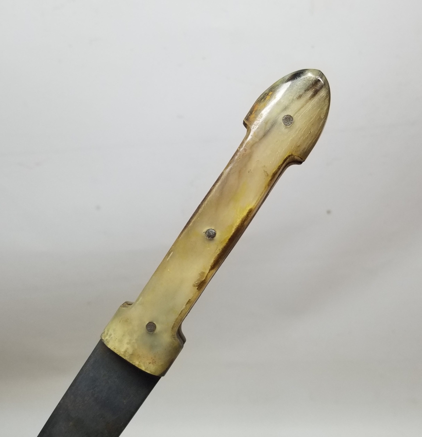 ÜZERİ TUĞRA FİGÜRLÜ USTA DAMGALI NADİR TİPTE OSMANLI ÇERKES KAMASI