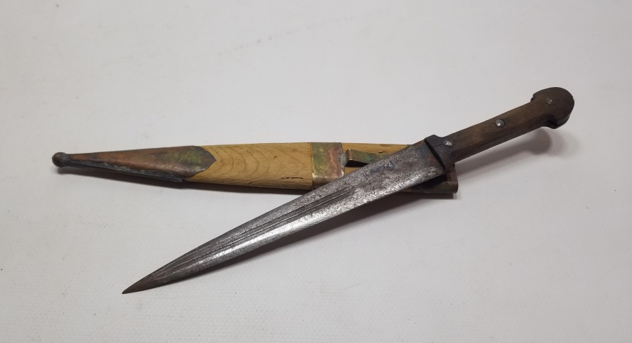 ÖZEL YAPIM ANTİKA ÇERKES KAMASI