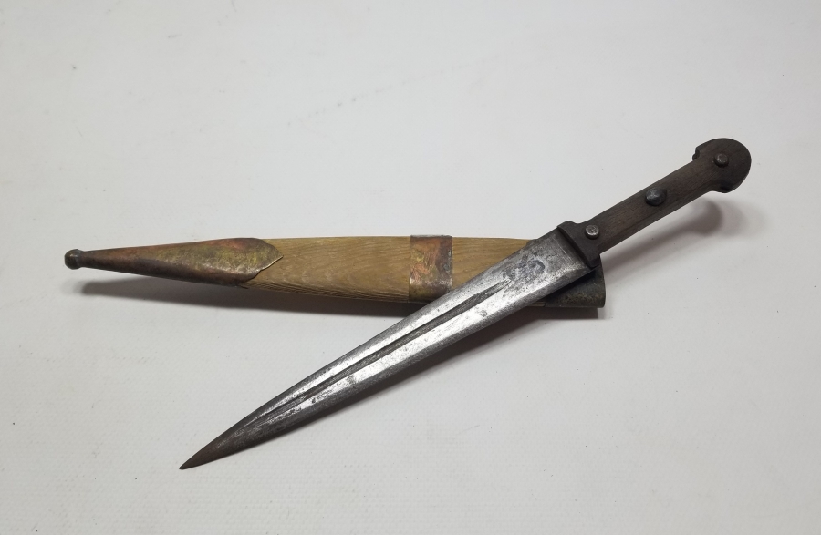 ÖZEL YAPIM ANTİKA ÇERKES KAMASI