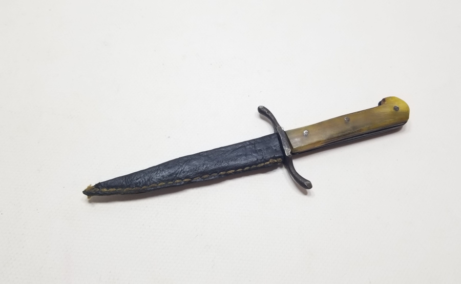 ÜZERİ ERMENİ USTA DAMGALI ORİJİNAL KININDA ÖZEL YAPIM AVCI BIÇAĞI