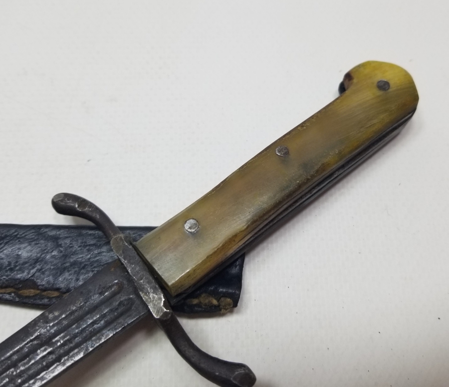 ÜZERİ ERMENİ USTA DAMGALI ORİJİNAL KININDA ÖZEL YAPIM AVCI BIÇAĞI