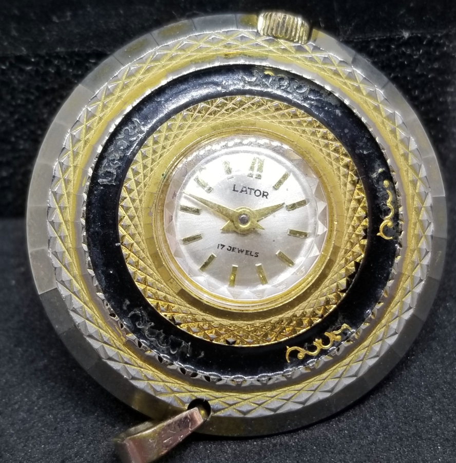 MİNE İŞÇİLİKLİ ANTİKA KOLYE SAAT