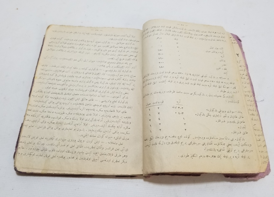 OSMANLI DÖNEMİ BASKI FENNİ BİLGİ DERS KİTABI