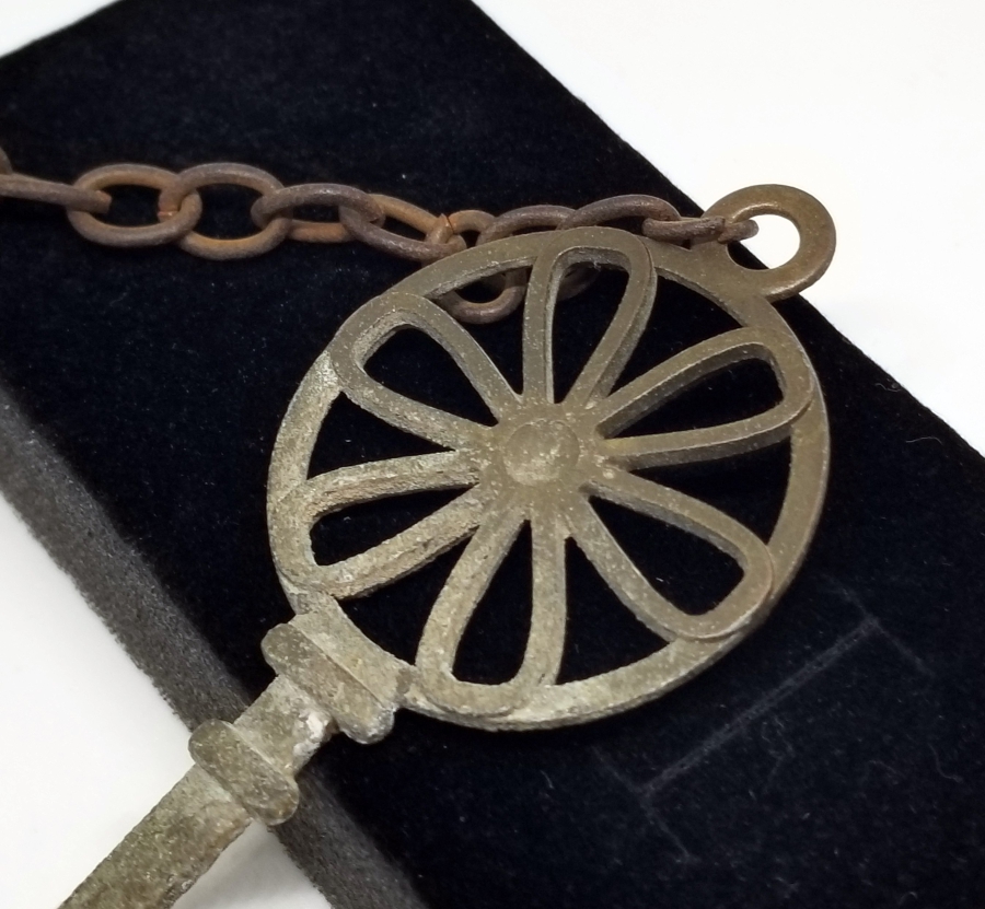 ANAHTAR FORMLU YAPILMIŞ ANTİKA ANAHTARLIK