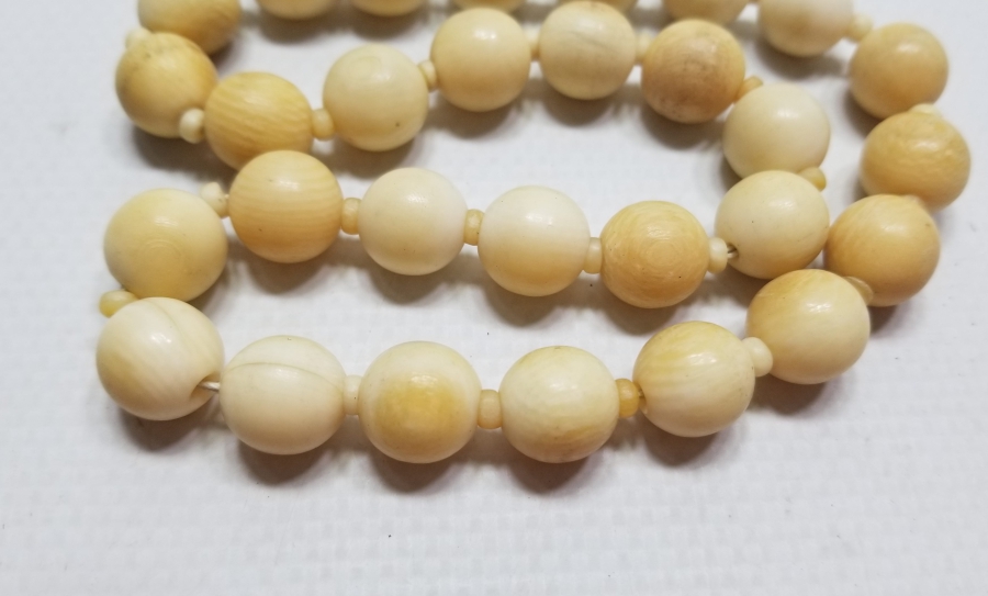 OSMANLI DÖNEMİ EL YAPIMI NADİR FİLDİŞİ GERDANLIK