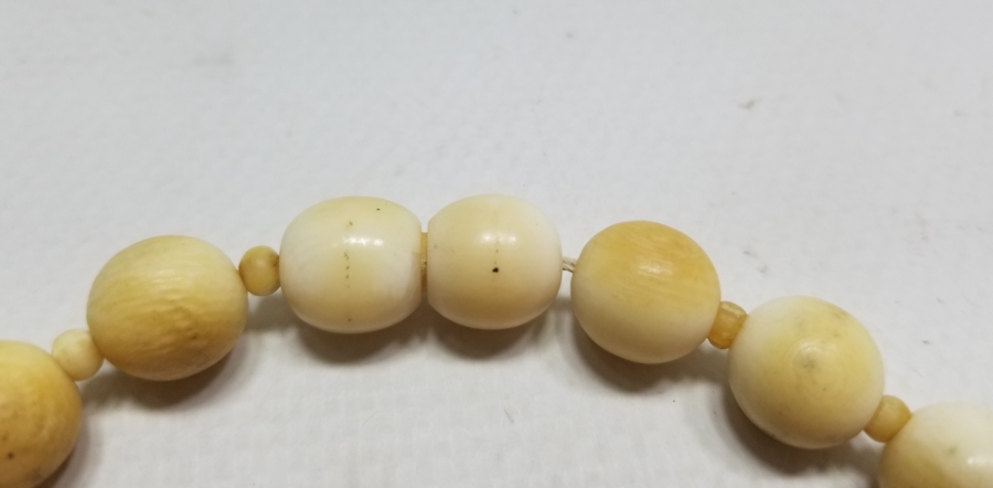 OSMANLI DÖNEMİ EL YAPIMI NADİR FİLDİŞİ GERDANLIK