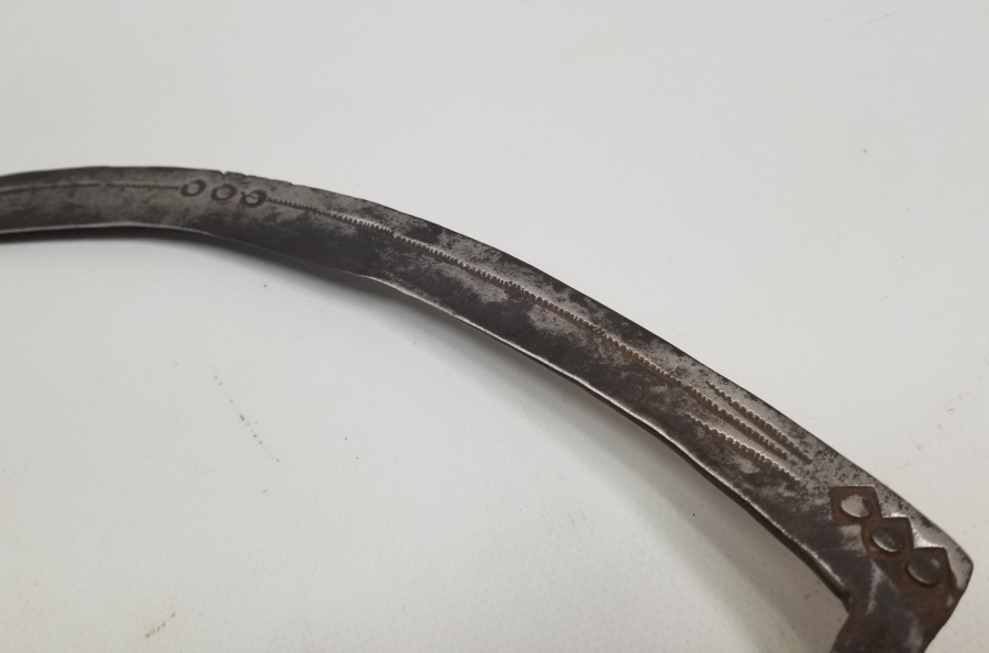 ÜZERİ İŞLEMELİ OSMANLI DÖNEMİ NADİR TİPTE ORAK