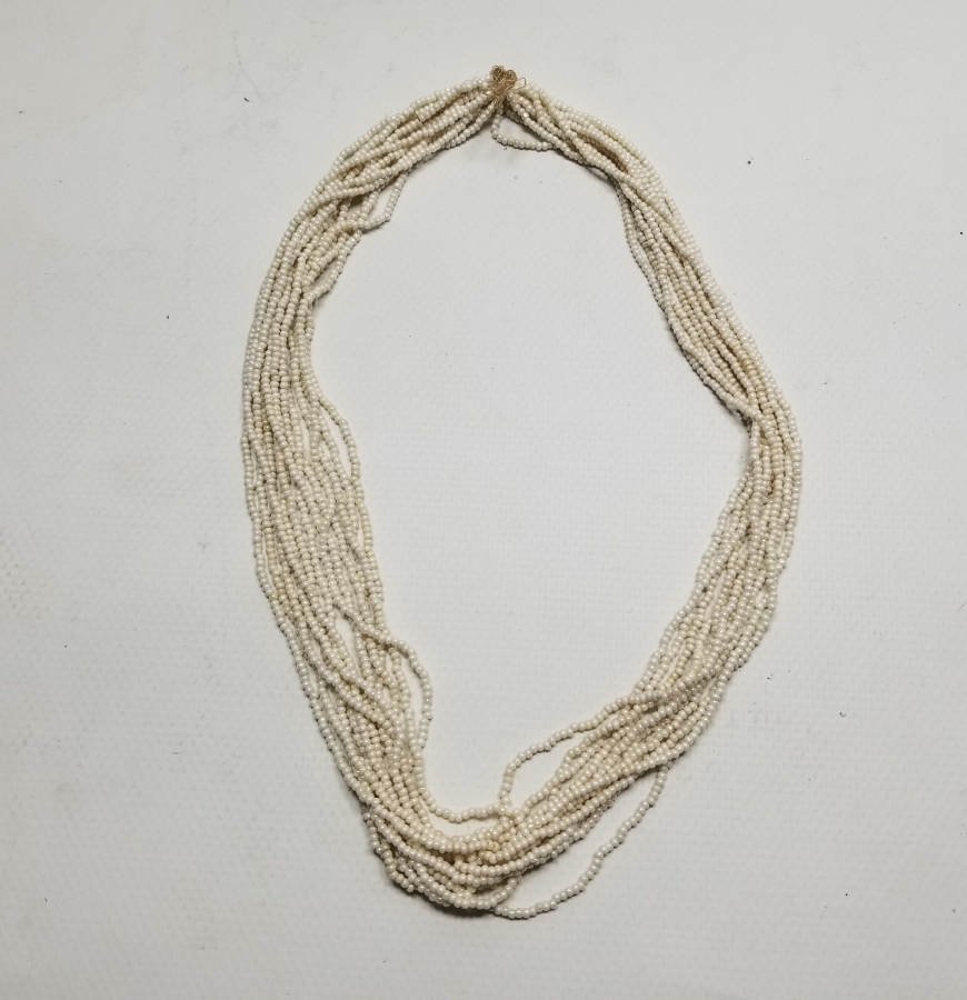 OSMANLI DÖNEMİ İNCİ FORMLU OPAL GERDANLIK