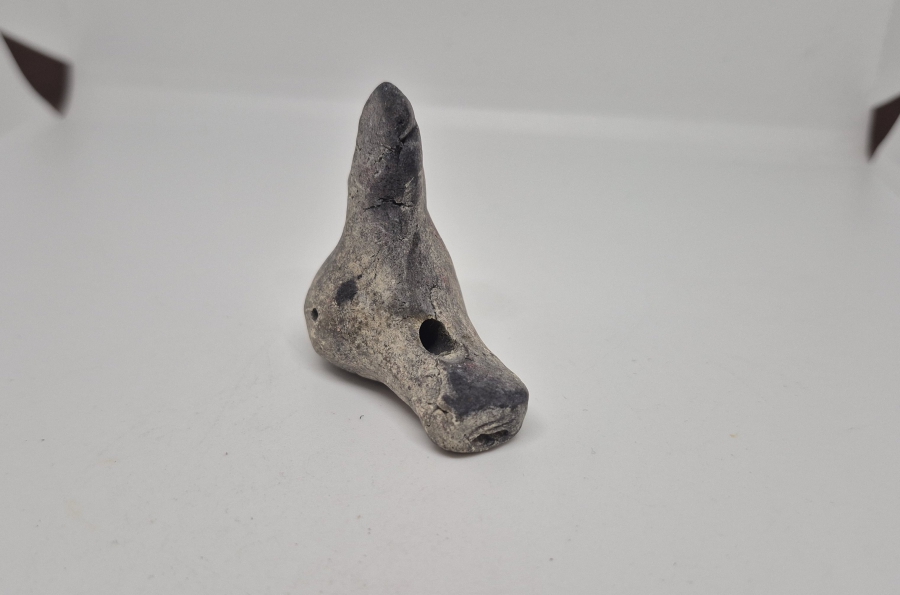 OSMANLI DÖNEMİ EL YAPIMI NADİR KUŞ FİGÜRLÜ OYUNCAK TOPRAK DÜDÜK