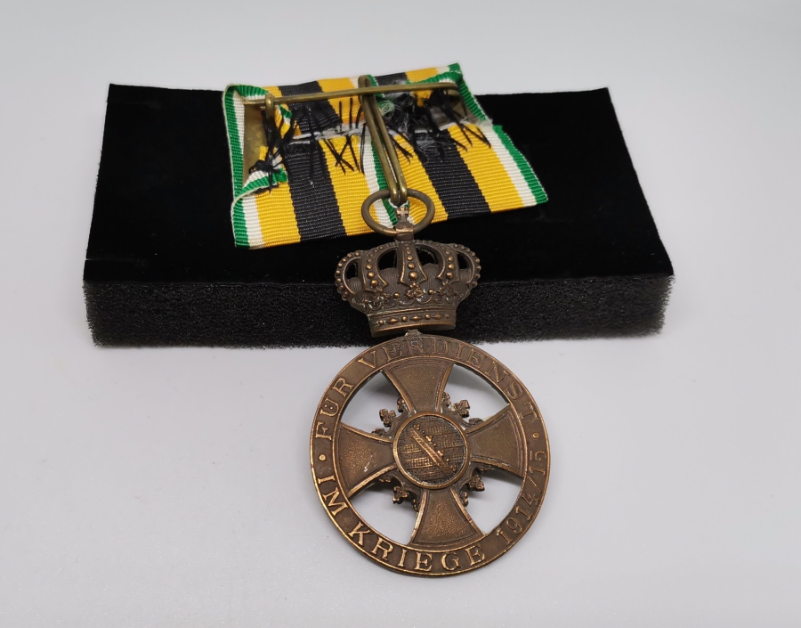 1. DÜNYA SAVAŞI DÖNEMİ NADİR ALMAN - SAKSONYA LİYAKAT NİŞANI