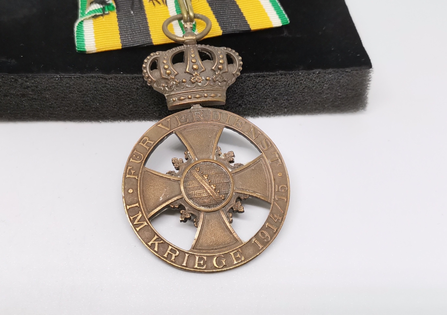 1. DÜNYA SAVAŞI DÖNEMİ NADİR ALMAN - SAKSONYA LİYAKAT NİŞANI