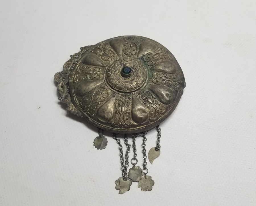 KABARTMA İŞÇİLİKLİ OSMANLI DÖNEMİ GELİN KEMERİ TOKASI