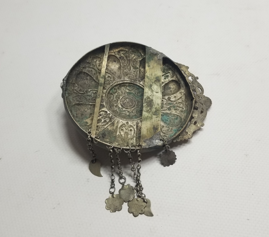 KABARTMA İŞÇİLİKLİ OSMANLI DÖNEMİ GELİN KEMERİ TOKASI