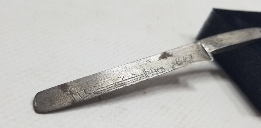 ÜZERİ OSMANLICA YAZILI 1. DÜNYA SAVAŞI DÖNEMİ NADİR SUBAY USTURASI