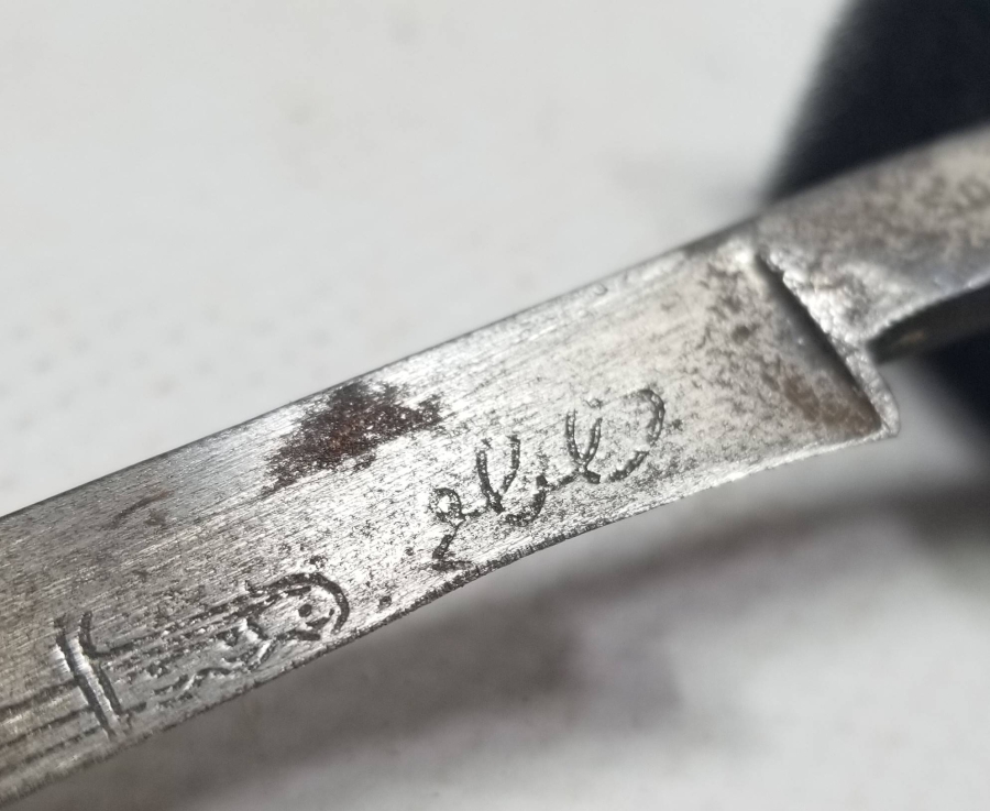 ÜZERİ OSMANLICA YAZILI 1. DÜNYA SAVAŞI DÖNEMİ NADİR SUBAY USTURASI