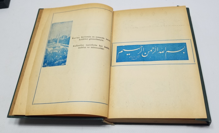 1962 YILI TÜRKÇE KUR'AN-I KERİM - BASILAN SON TÜRKÇE KUR'AN-I KERİM'LERDEN