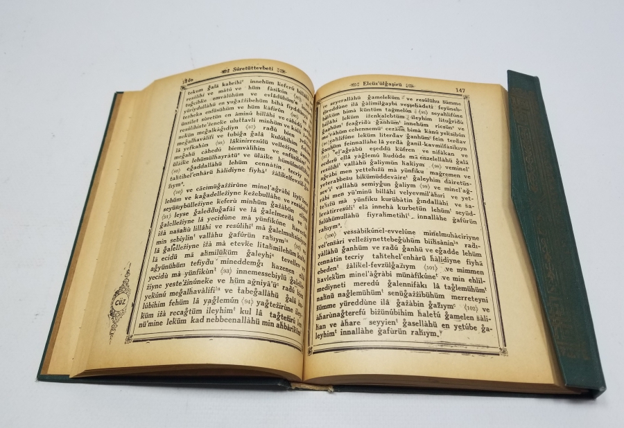 1962 YILI TÜRKÇE KUR'AN-I KERİM - BASILAN SON TÜRKÇE KUR'AN-I KERİM'LERDEN