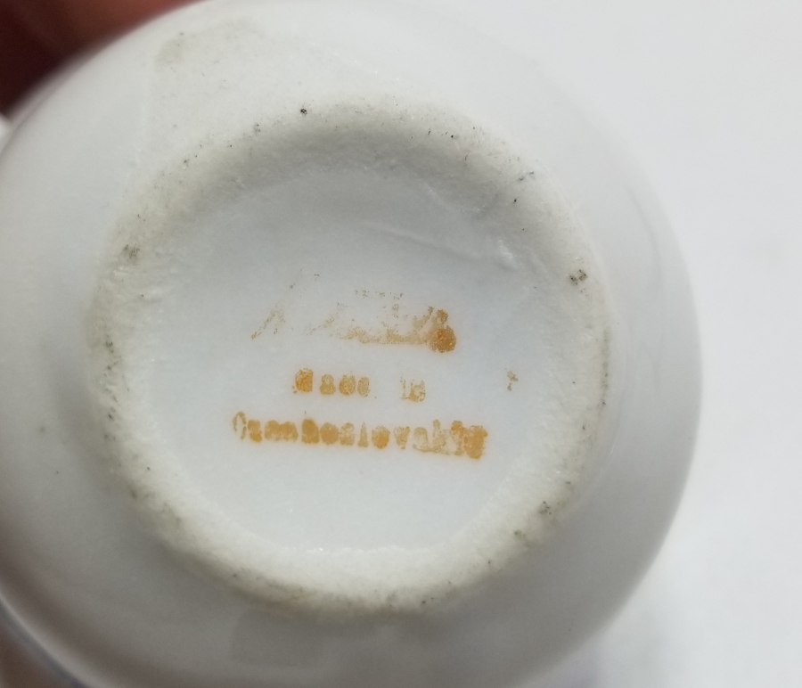 OSMANLI DÖNEMİ PORSELEN ZARF FİNCANI