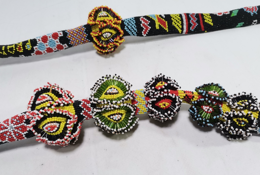 CEZAEVİ İŞİ EL YAPIMI BONCUK NARGİLE HORTUMU