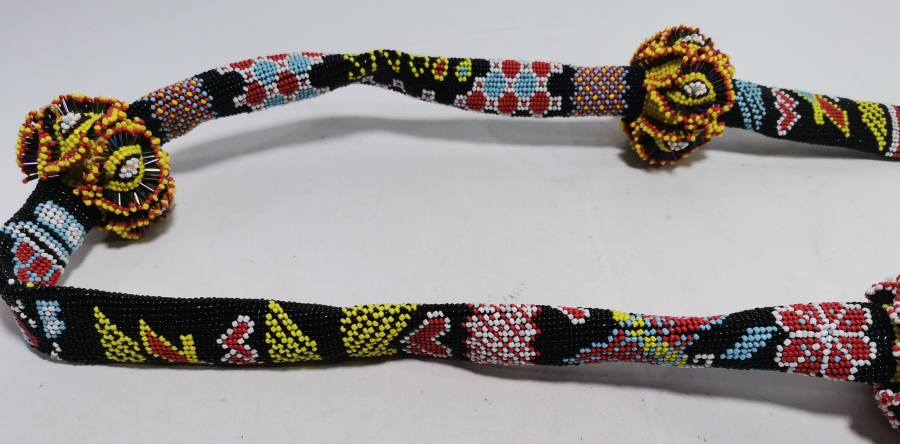 CEZAEVİ İŞİ EL YAPIMI BONCUK NARGİLE HORTUMU