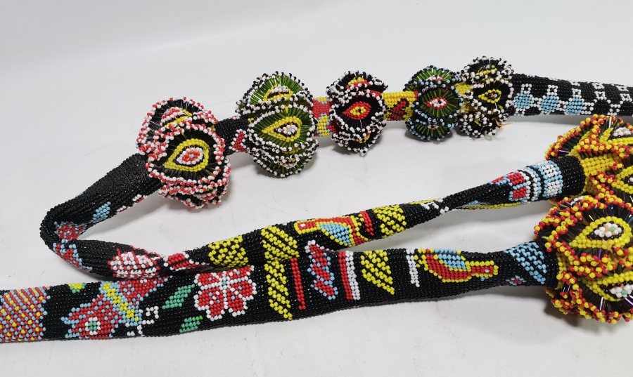 CEZAEVİ İŞİ EL YAPIMI BONCUK NARGİLE HORTUMU