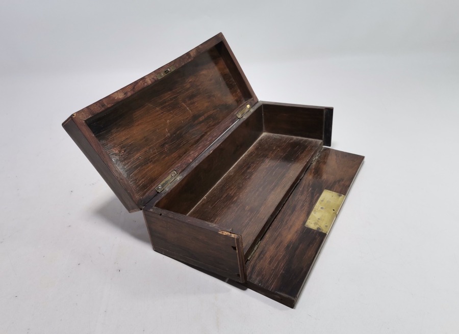 ANTİKA KAPAKLI AHŞAP KUTU