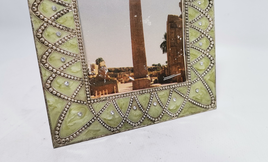 MİNE İŞÇİLİKLİ ANTİKA FOTOĞRAF ÇERÇEVESİ