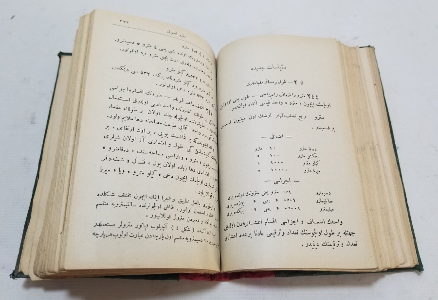 OSMANLI DÖNEMİ TAŞ BASKI İLMİ HİSAB