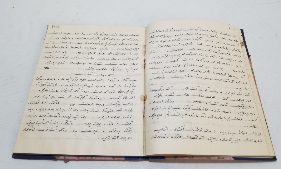 1929 TARİHLİ TAMAMI OSMANLICA EL YAZMA DERS DEFTERİ