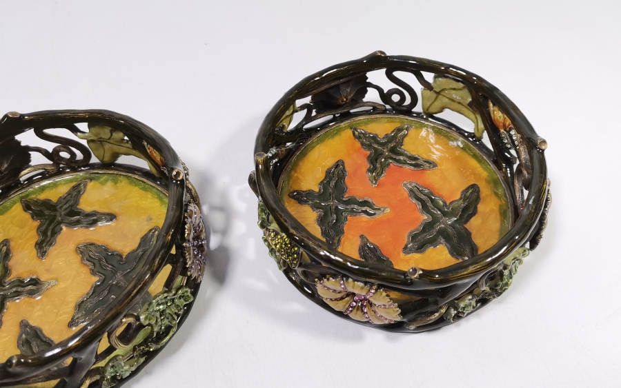 SANATÇI İŞİ ÖZEL YAPIM İKİ ADET İKRAMLIK