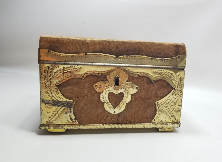 EL YAPIMI ANTİKA MİNİ SÖZ SANDIĞI