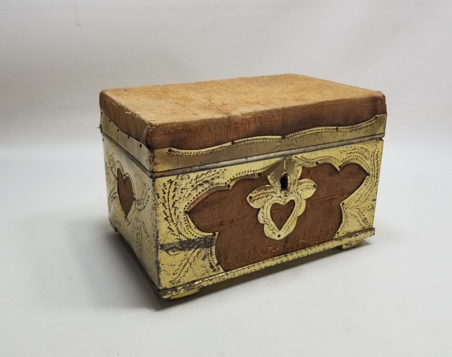 EL YAPIMI ANTİKA MİNİ SÖZ SANDIĞI