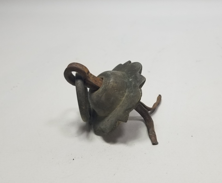 OSMANLI DÖNEMİ BRONZ KAPI AYNASI