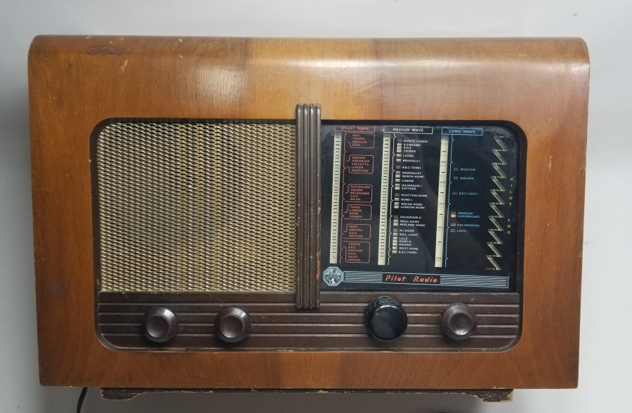 AHŞAP KASA BÜYÜK BOY ANTİKA RADYO