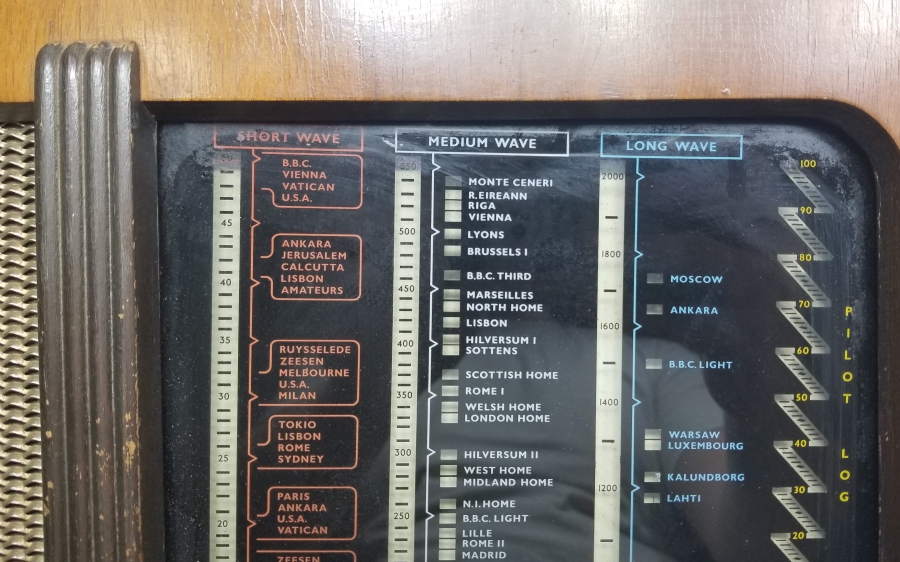 AHŞAP KASA BÜYÜK BOY ANTİKA RADYO