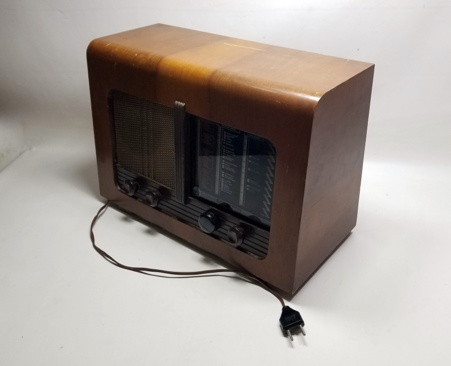 AHŞAP KASA BÜYÜK BOY ANTİKA RADYO