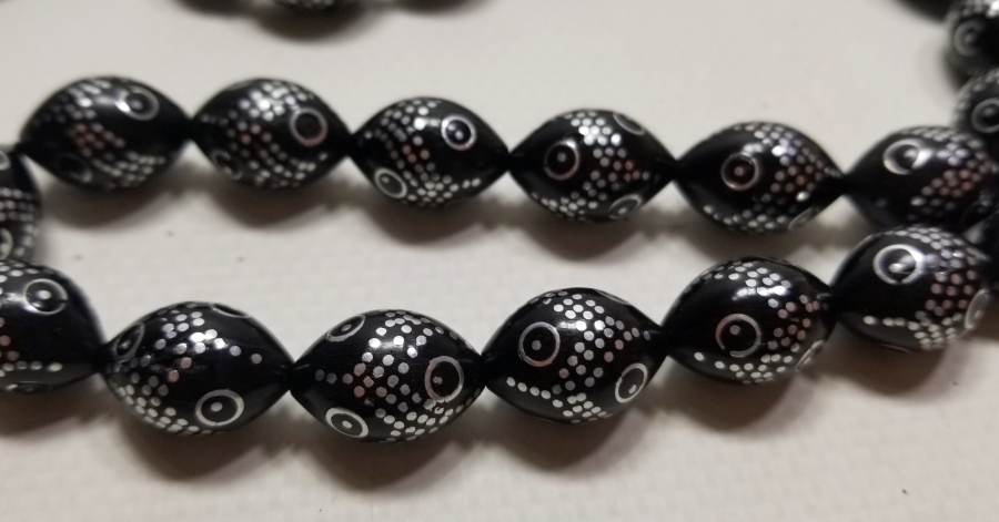 GÜMÜŞ ÇAKMA İŞÇİLİKLİ ÖZEL YAPIM ANTİKA TESPİH