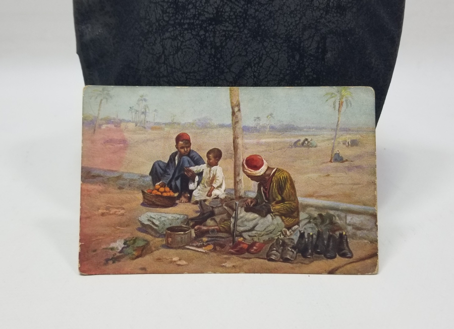 AYAKKABI TAMİRCİSİ KONULU OSMANLI DÖNEMİ KARTPOSTAL