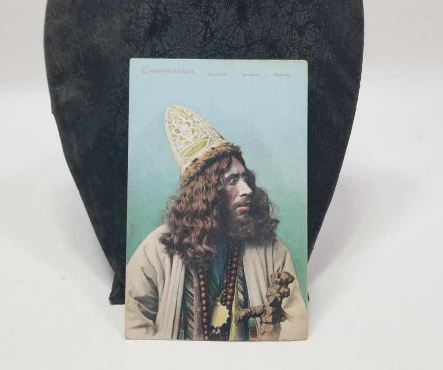 BEKTAŞİ DERVİŞİ GÖRSELLİ OSMANLI DÖNEMİ KARTPOSTAL